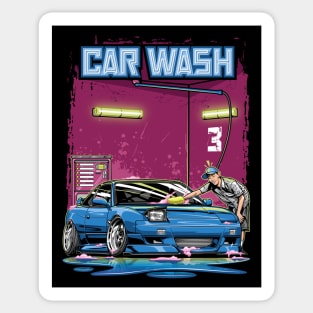 Happy 180sx - Car Wash Sticker